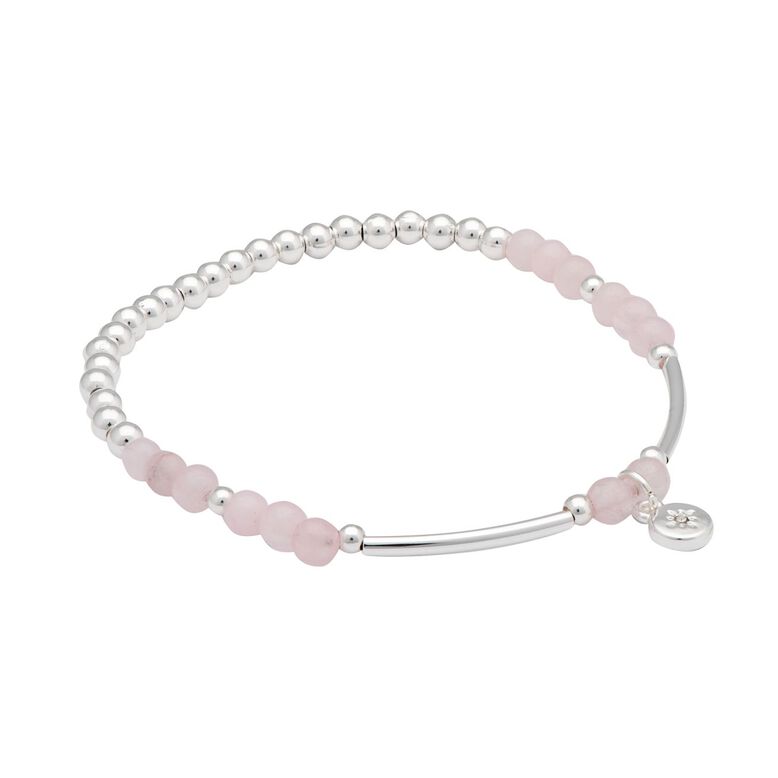 Montana Stack Bracelet   - Silver Pink, , hi-res