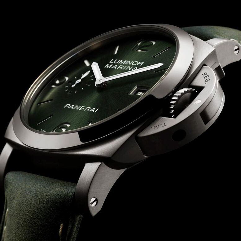 Luminor Marina Titanio 44mm Mens Watch Green, , hi-res