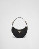 Prada Arqu&eacute; Re-Nylon and brushed leather mini shoulder bag, , hi-res