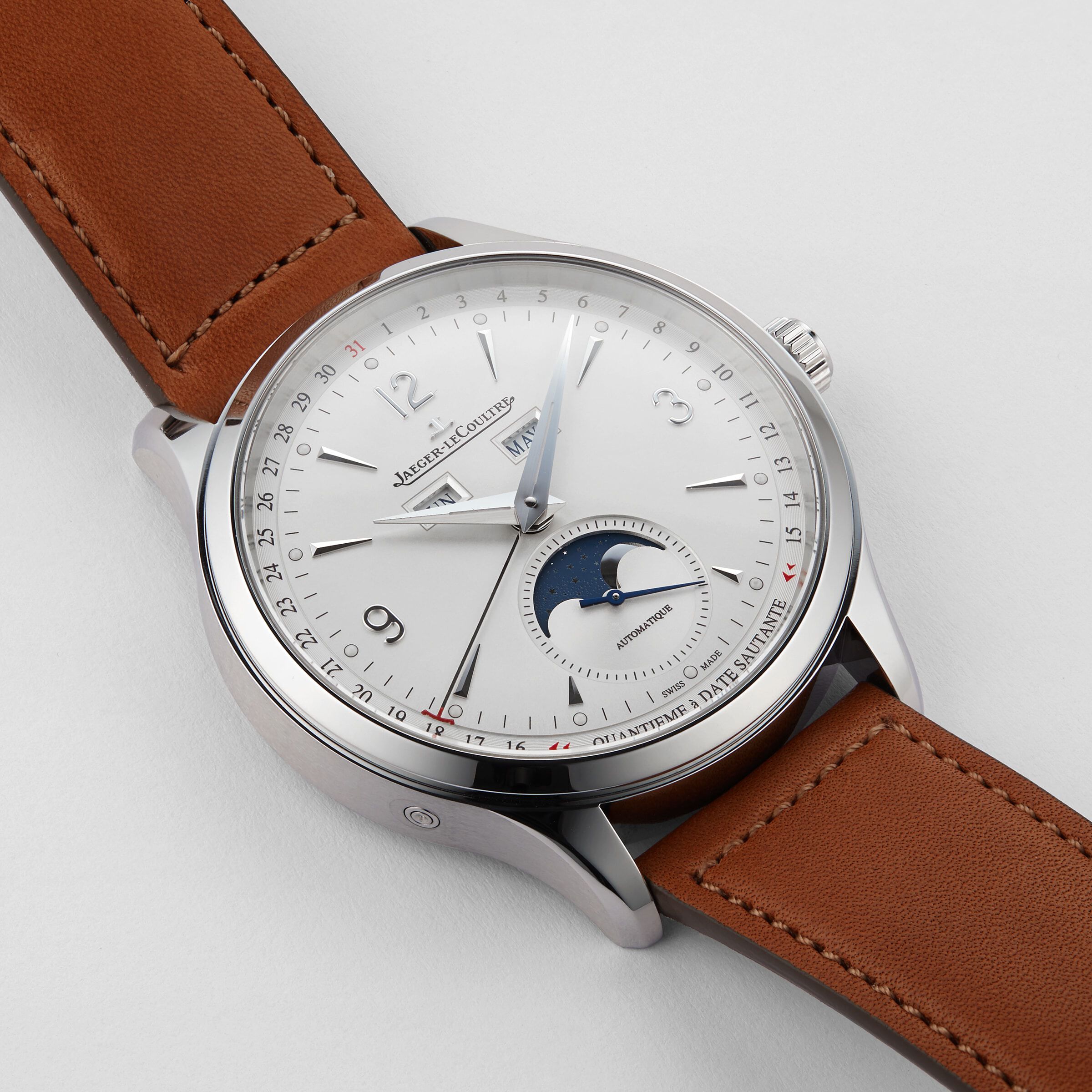 Jaeger Lecoultre Master Control Calendar Fine Watches Heathrow Reserve Collect