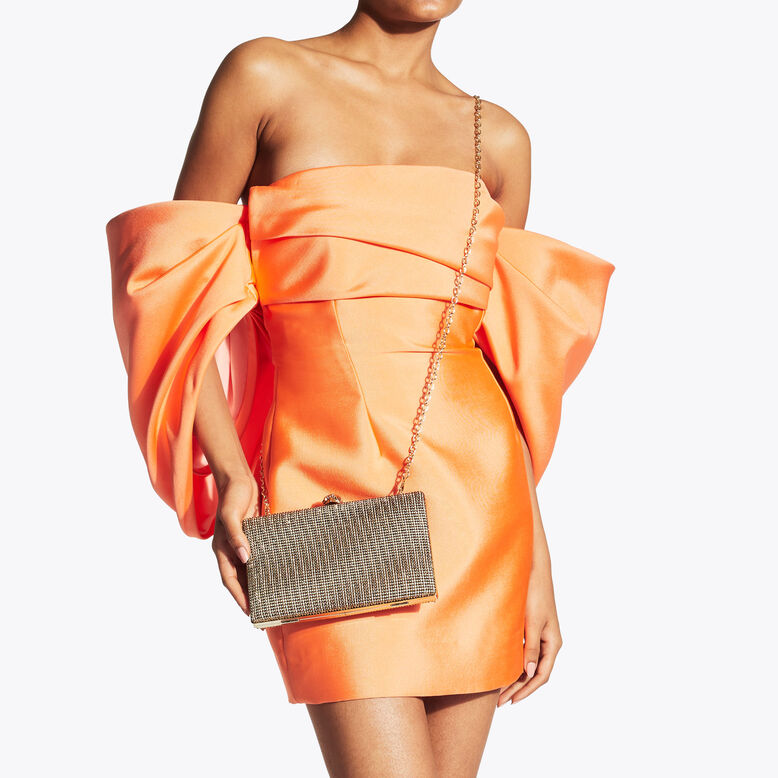 CRYSTAL KENSINGTON CLUTCH, , hi-res
