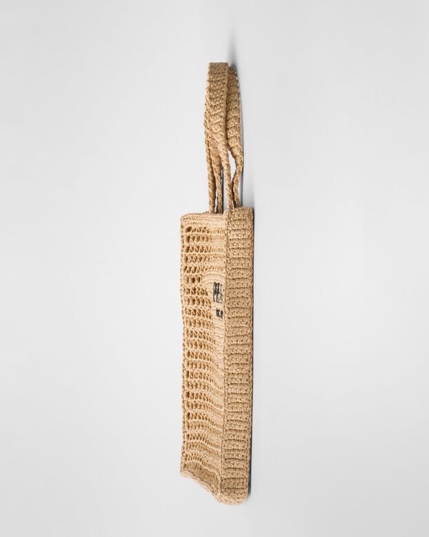 Crochet tote bag, , hi-res