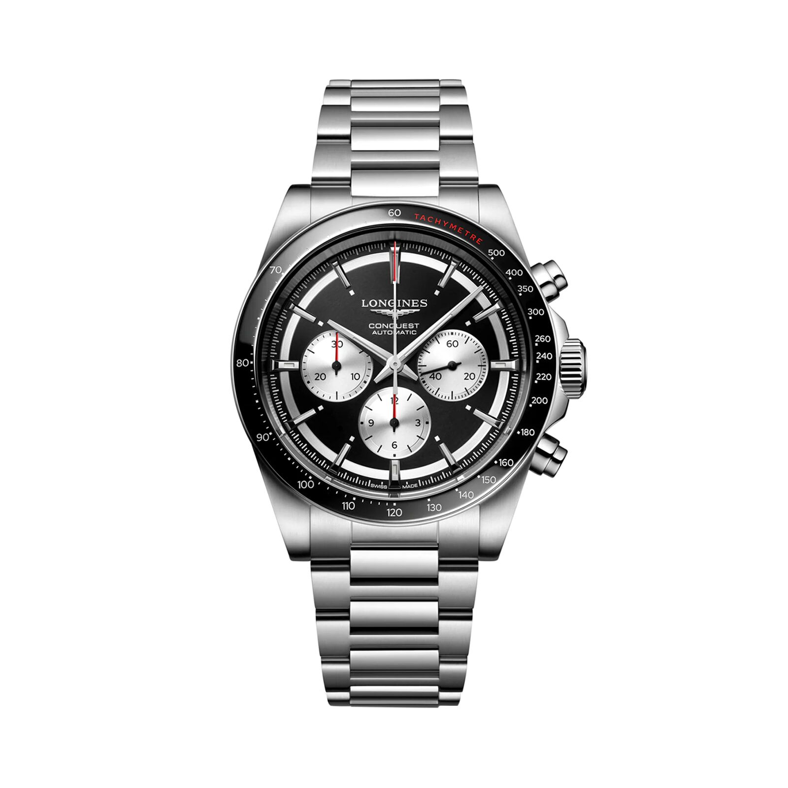 Longines conquest chronograph men's watch deals