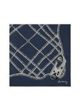 Chain Check Silk Scarf, , hi-res