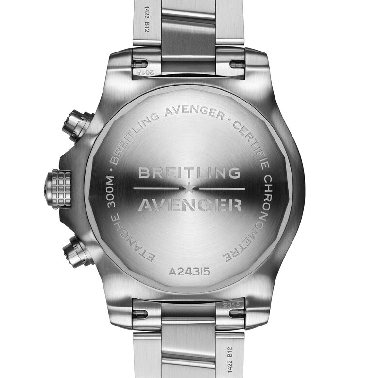 Avenger Chronograph GMT 45 Stainless Steel Watch, , hi-res