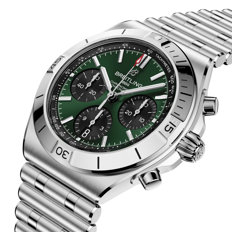 Chronomat B01 Chronograph 42mm Mens Watch Green, , hi-res