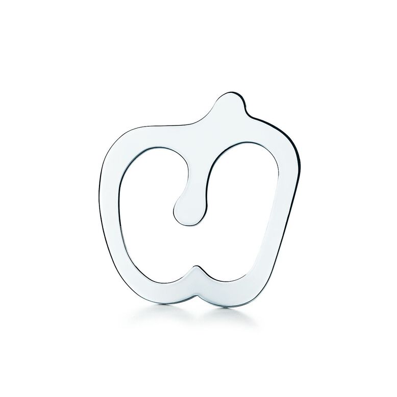 Elsa Peretti&reg; Apple bookmark. Sterling silver., , hi-res