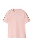 Check Trim Cotton T-shirt, , hi-res