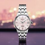 Presage Cocktail Time Cosmopolitan 34mm Ladies Watch Pink, , hi-res