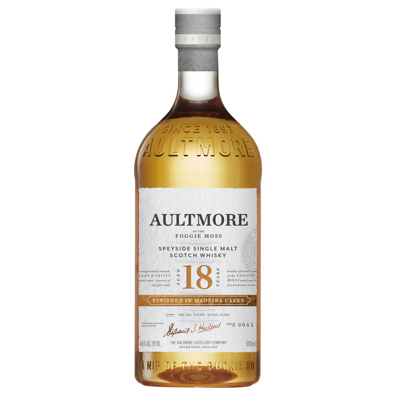 Aultmore Speyside Single Malt Scotch Whisky 18YO TRX Whisky