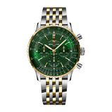 Navitimer B01 Chronograph 43mm Dark Green Dial Mens Watch Exclusive to The Watches Of Switzerland Group, , hi-res