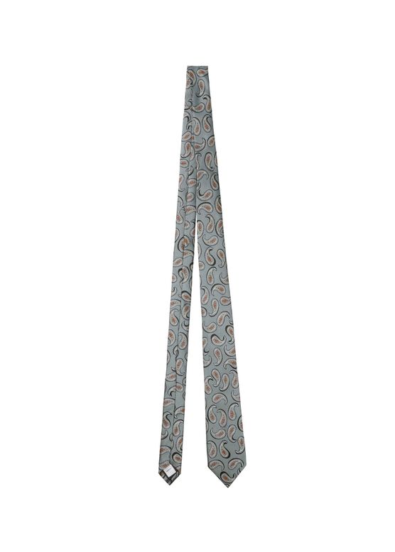 Paisley Silk Tie, , hi-res