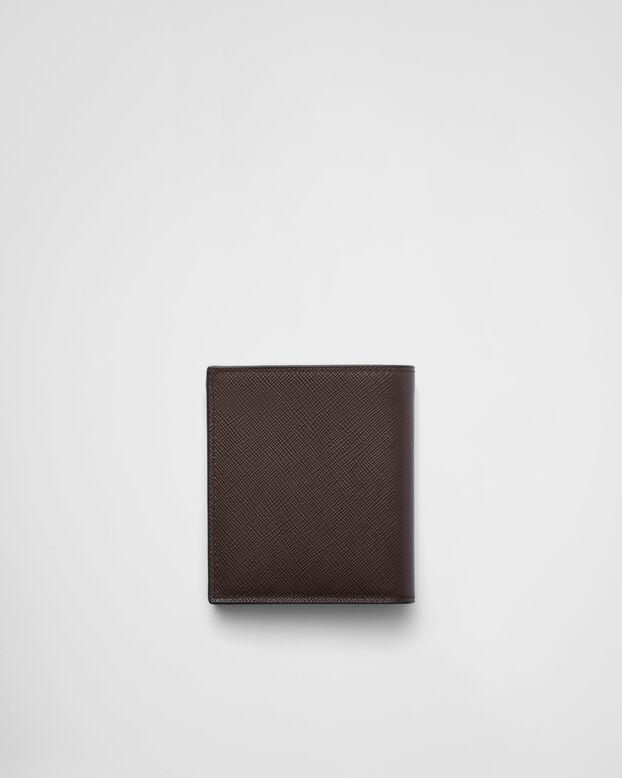 Saffiano leather wallet, , hi-res