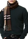 Reversible Check Cashmere Scarf, , hi-res