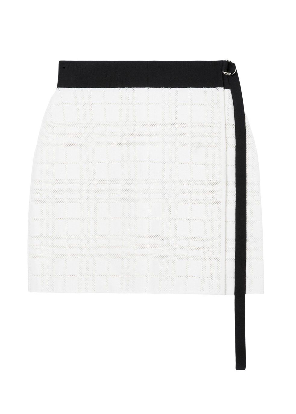 Burberry wrap discount skirt