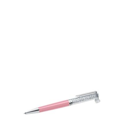 Crystalline Heart Ballpoint Pink Pen