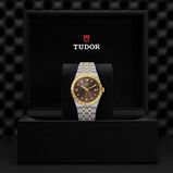 Royal S&amp;G 38mm Steel Case Diamond-Set Chocolate Dial, , hi-res