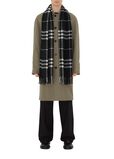 Wide Check Cashmere Scarf, , hi-res