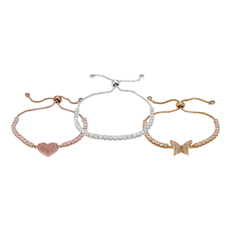Amelia Triple Bracelet Set Boxed, , hi-res