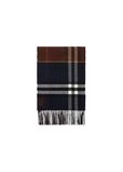 Contrast Check Cashmere Scarf, , hi-res