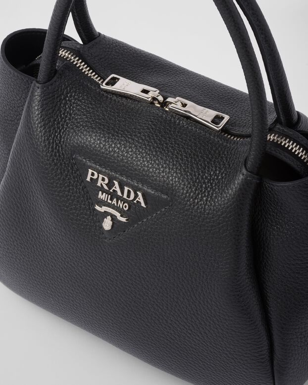 Small leather handbag, , hi-res