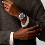 Defy Skyline Chronograph 42mm Mens Watch Blue Interchangeable Strap, , hi-res