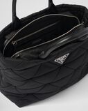 Re-Nylon medium padded tote, , hi-res