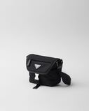 Re-Nylon and Saffiano leather shoulder bag, , hi-res