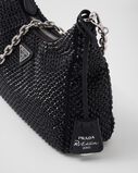 Prada Re-Edition 2005 satin bag with crystals, , hi-res