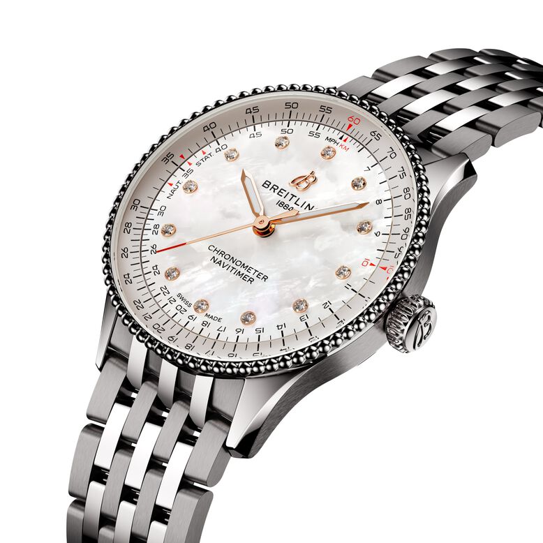 Navitimer Automatic UK Edition 36mm Ladies Watch, , hi-res