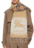 Reversible Knight Stamp Scarf, , hi-res