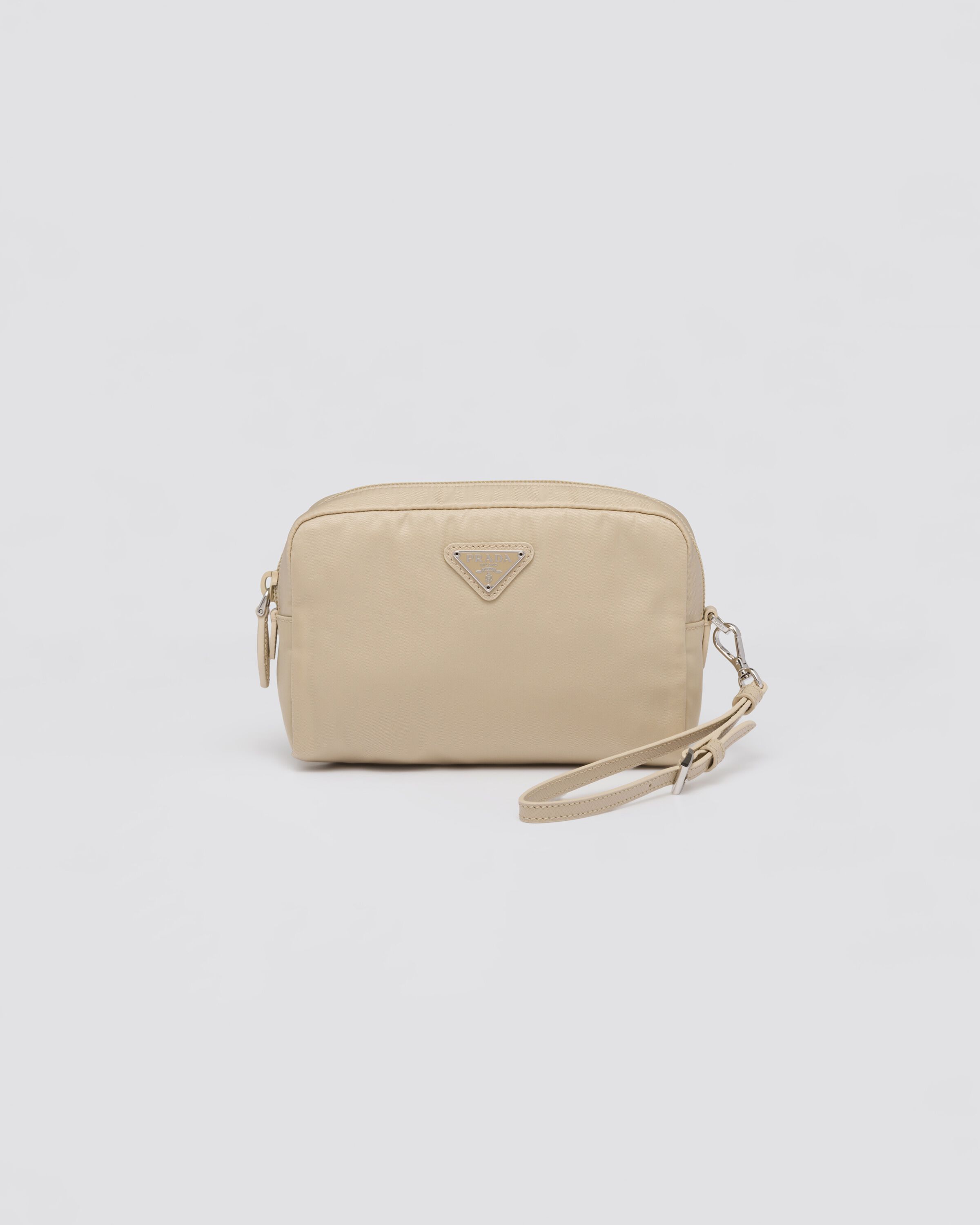 Prada Re Nylon necessaire Travel Heathrow Reserve Collect