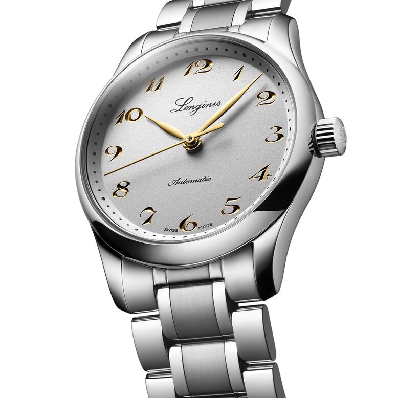 Master Collection 34mm Ladies Watch Silver, , hi-res