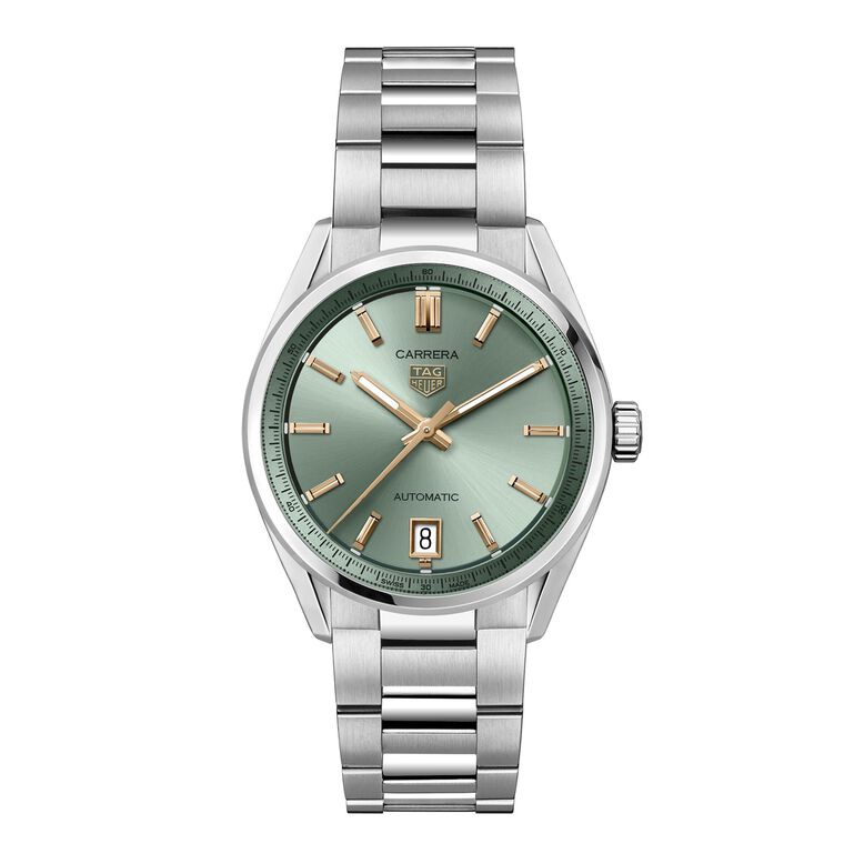 Carrera Date 36mm Ladies Watch Green, , hi-res