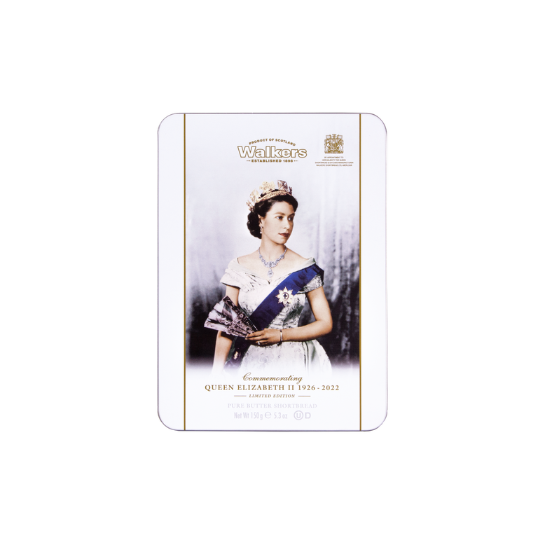 Shortbread Queen&#39;s Commemorative Tin Crowned, , hi-res