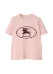 Knight Stamp Cotton T-shirt