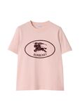 Knight Stamp Cotton T-shirt, , hi-res