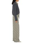 Check Cotton Pyjama Trousers, , hi-res