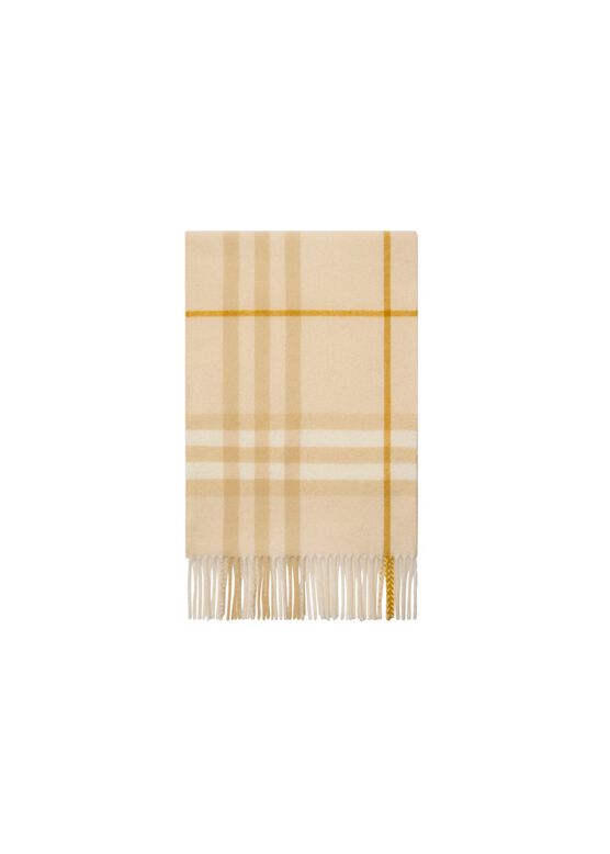 Check Cashmere Scarf, , hi-res
