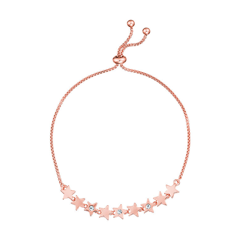 Starry Night Toggle Bracelet In Rose Gold - Rose Gold, , hi-res
