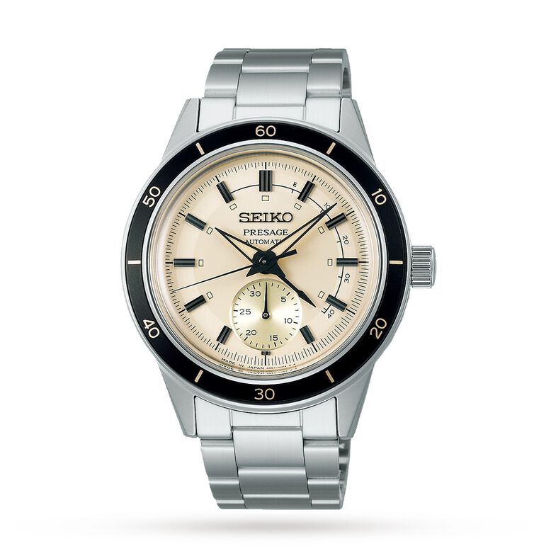 Style 60s Cream 41mm Mens Watch, , hi-res