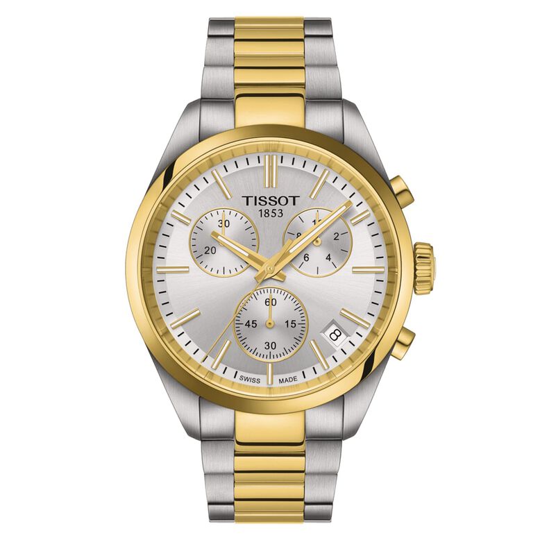 PR 100 Chronograph 40mm Mens Watch Silver, , hi-res