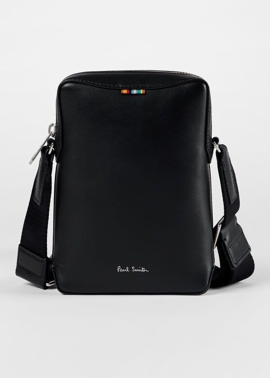 Signature Tab leather Crossbody bag, , hi-res