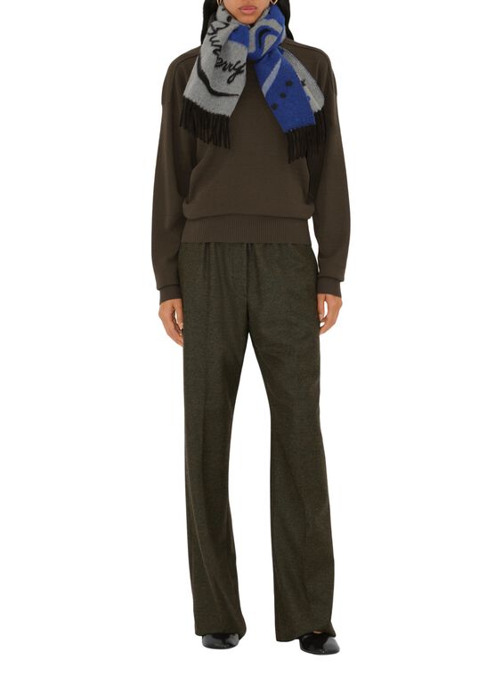 Mirrored Horse Cashmere Scarf, , hi-res