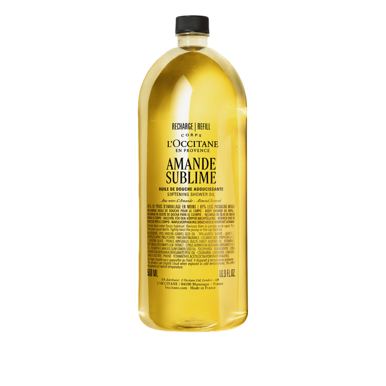 Amande Sublime Shower Oil Refill, , hi-res