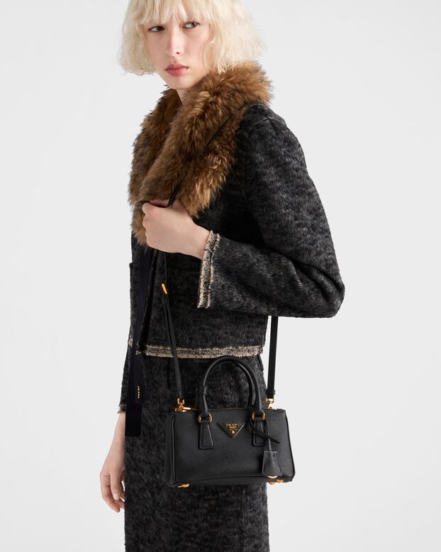 Prada Galleria mini Saffiano leather bag, , hi-res