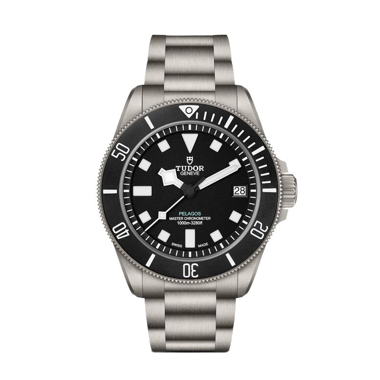 Pelagos Ultra Unidirectional Rotating Bezel Titanium Bracelet, , hi-res