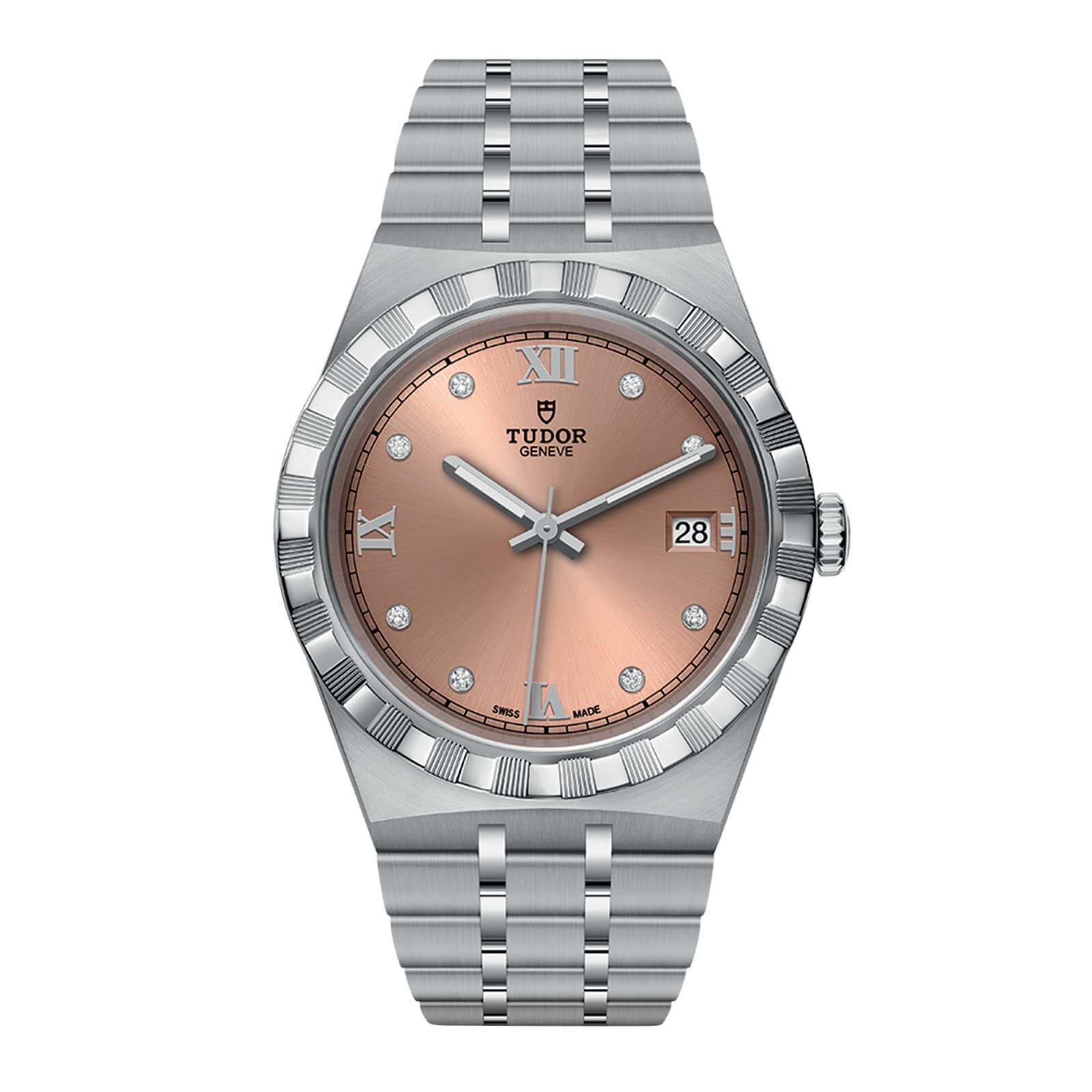 Steel discount case watches