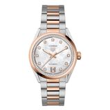 Carrera Date 36mm Ladies Watch Mother Of Pearl Diamond, , hi-res