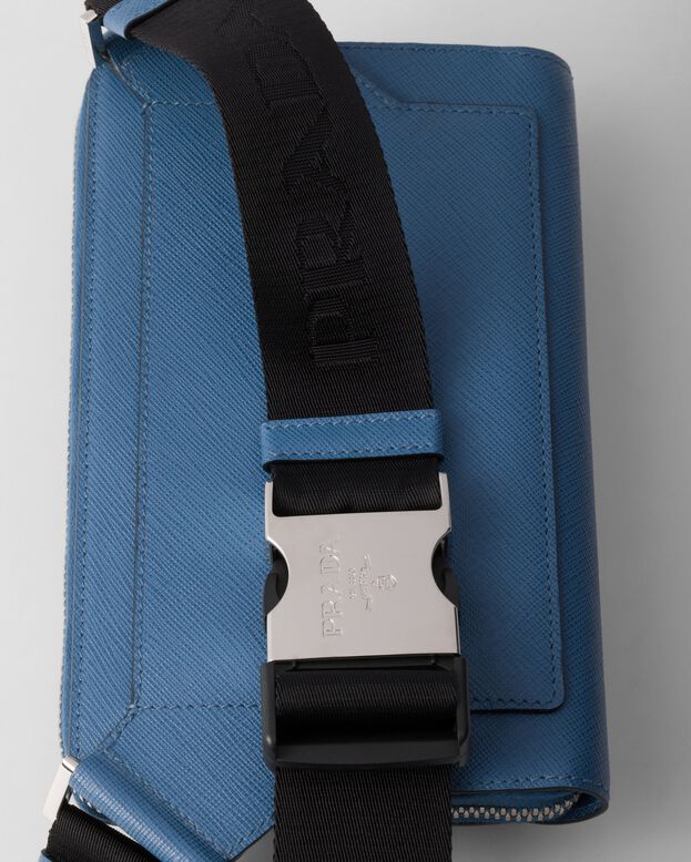 Saffiano leather belt bag, , hi-res